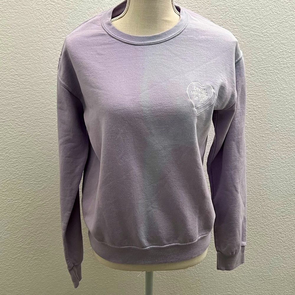 Ariana Grande break up with ur gf crewneck